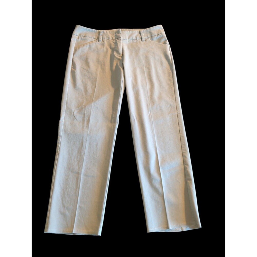VTG Vanilla Star White Y2K Cargo Capris | Low Rise Drawstring PantsSize 3